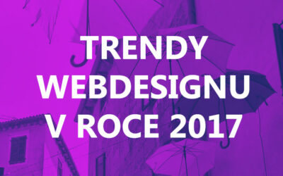 Grafické trendy webdesignu v roce 2017