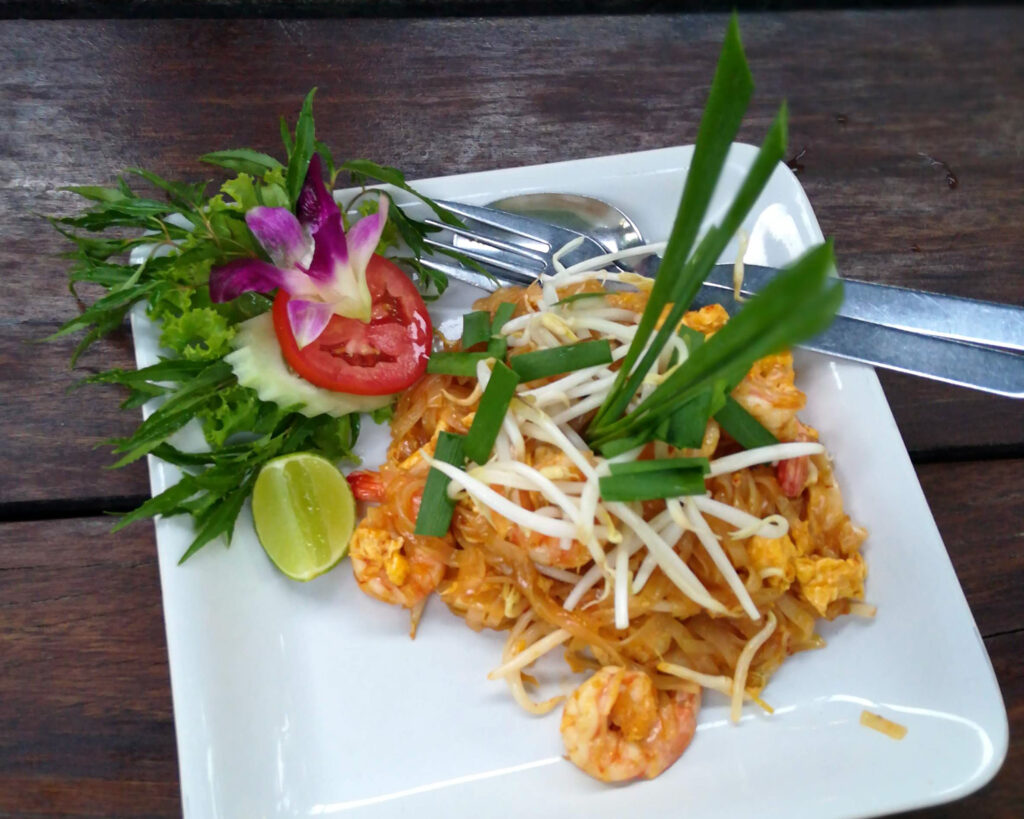 Pad Thai s krevetami