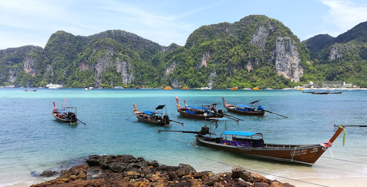 Jižní Thajsko bez cestovky, Phi Phi Islands – II.díl