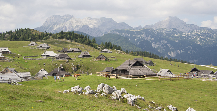Slovinsko Velika Planina