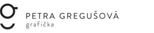 logo, logotyp Petra Gregušová