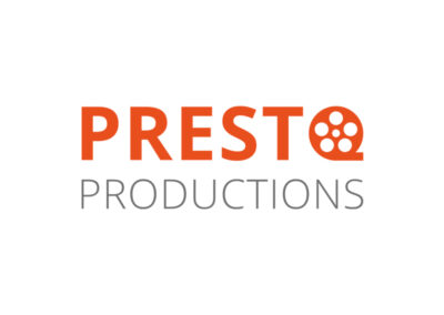 logo, logotyp Presto Productions