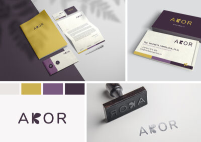 Návrh loga a vizuální identity - AKOR